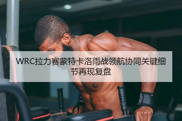 WRC拉力赛蒙特卡洛雨战领航协同关键细节再现复盘